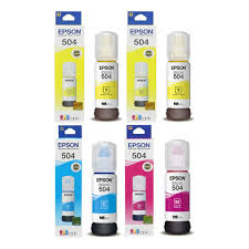 Tinta Epson 504 Colorida